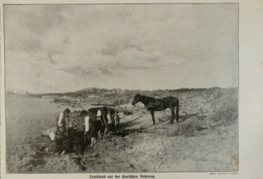 1917 - alter Druck - Triebsand auf der kurischen Nehrung